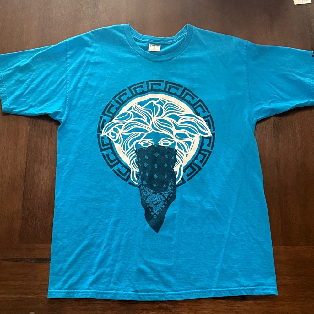 Crooks & Castles Blue Graphic Tee